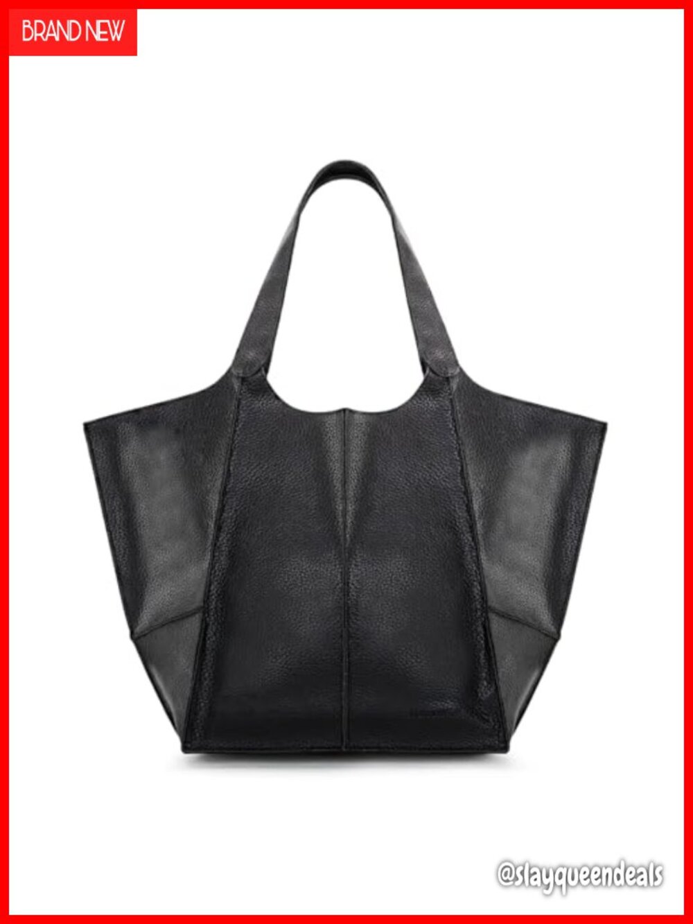 Large Slouchy Hobo Tote Bag Vegan Leather Shoulder Handbag
